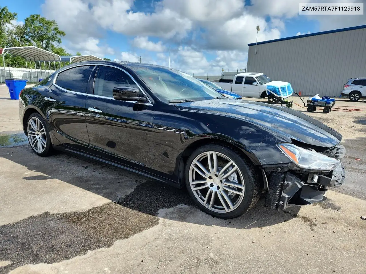 2015 Maserati Ghibli S VIN: ZAM57RTA7F1129913 Lot: 64394925