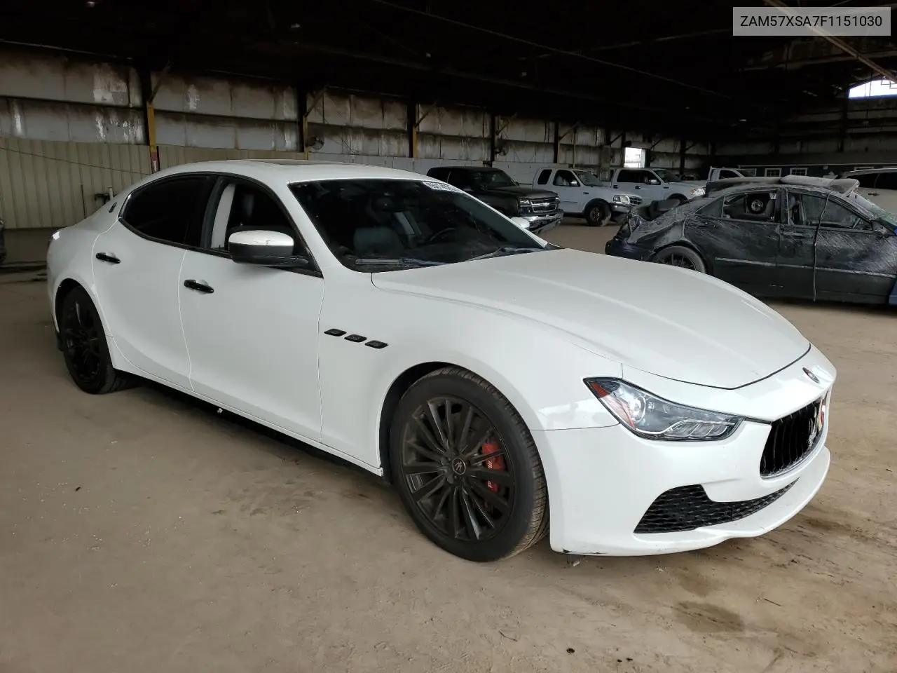 2015 Maserati Ghibli VIN: ZAM57XSA7F1151030 Lot: 65014325
