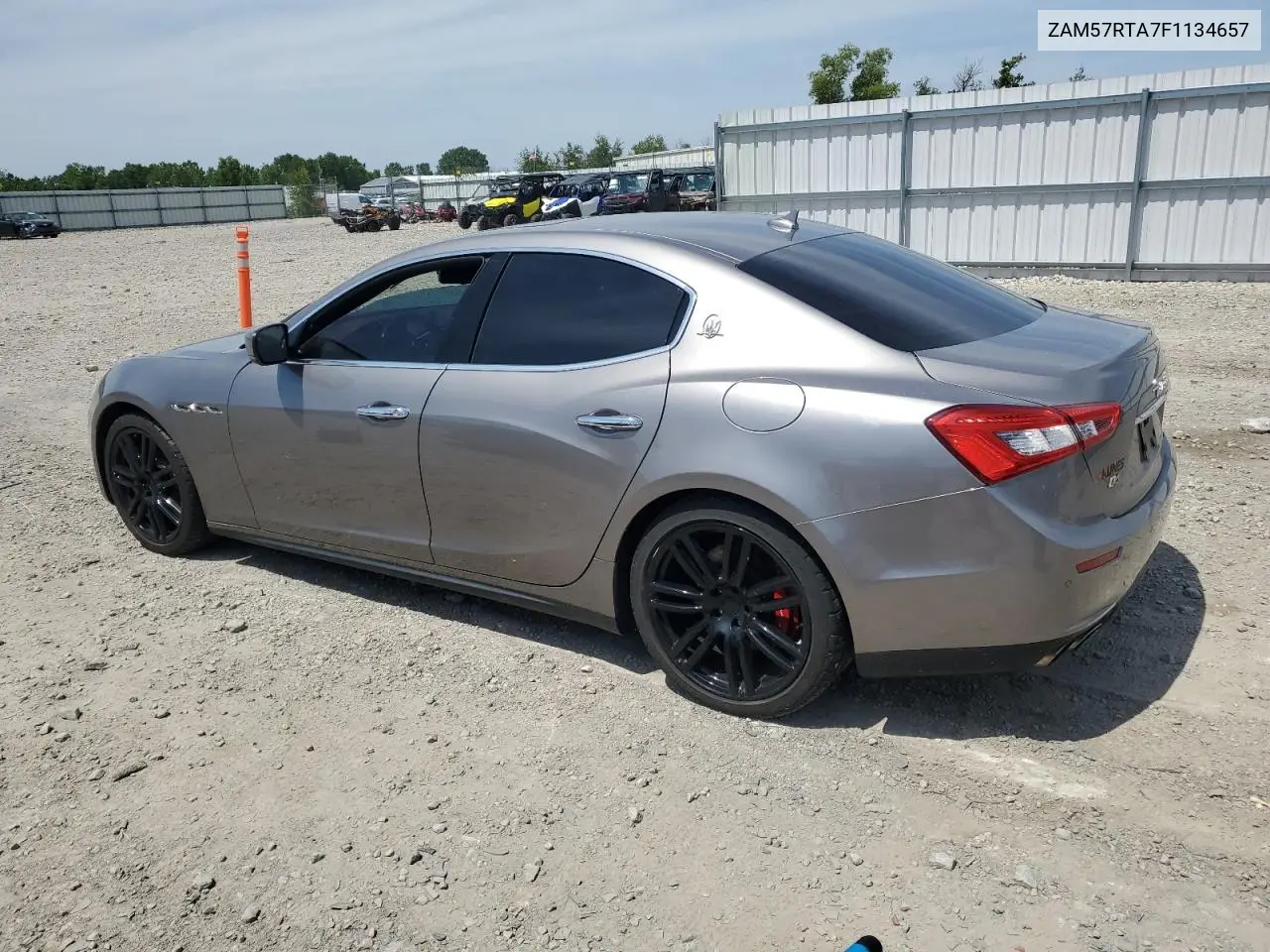 2015 Maserati Ghibli S VIN: ZAM57RTA7F1134657 Lot: 65181575