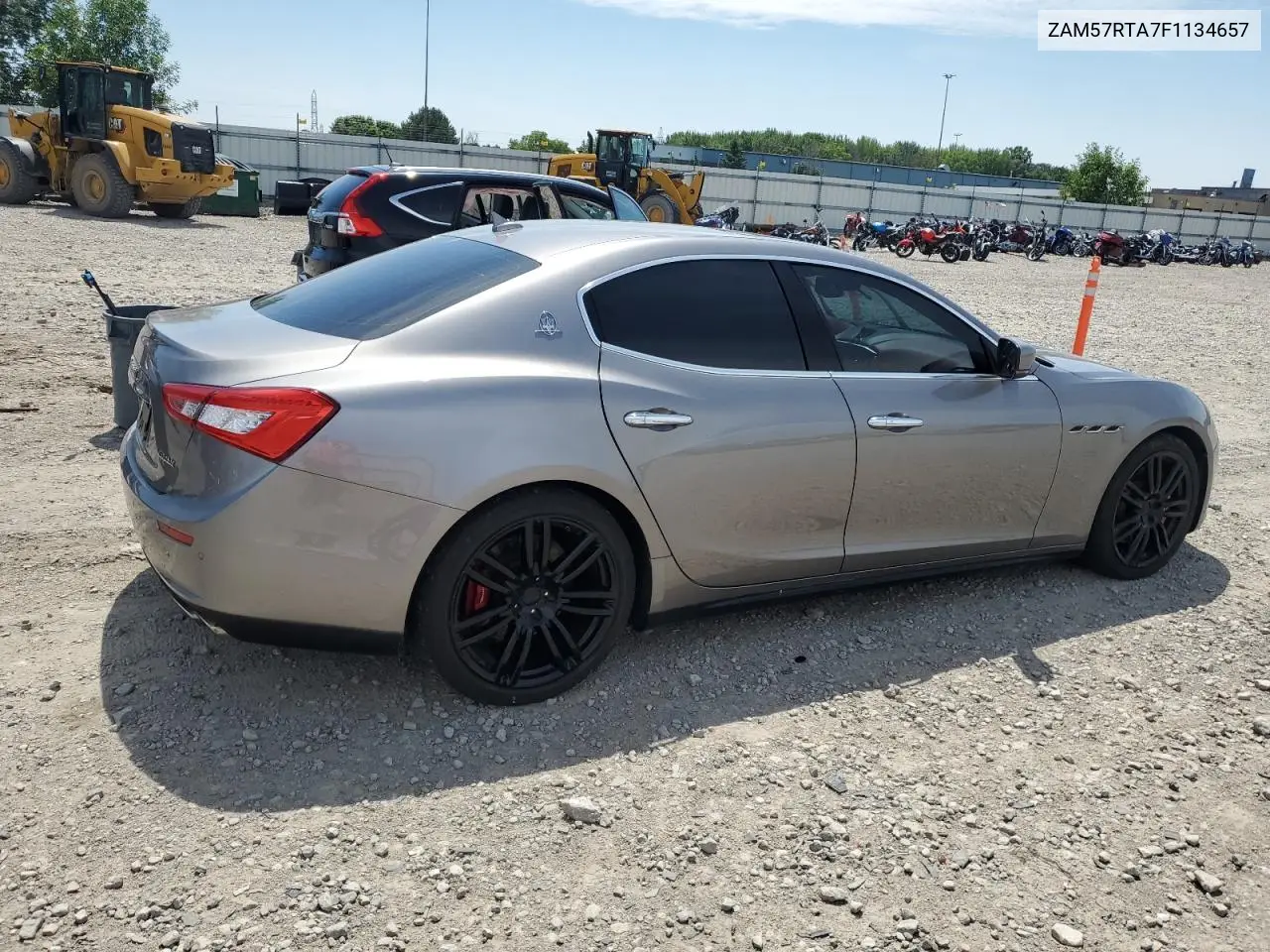 2015 Maserati Ghibli S VIN: ZAM57RTA7F1134657 Lot: 65181575