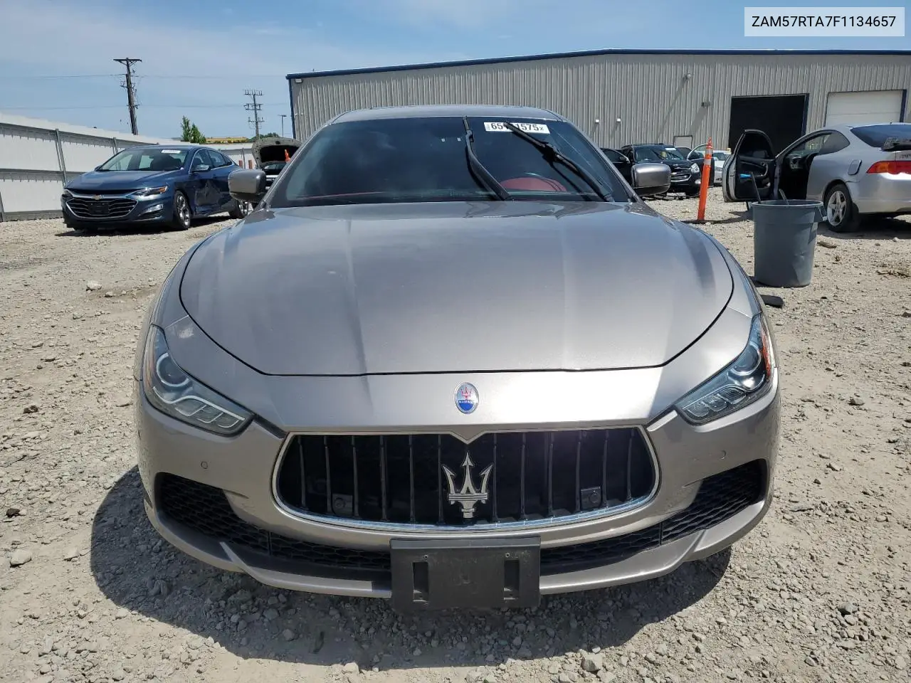 2015 Maserati Ghibli S VIN: ZAM57RTA7F1134657 Lot: 65181575