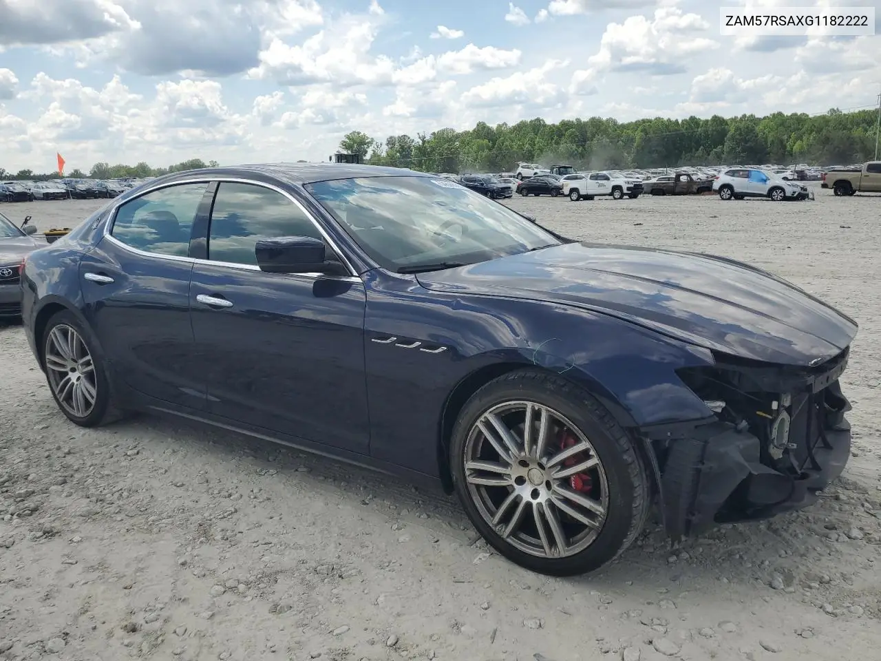 2016 Maserati Ghibli S VIN: ZAM57RSAXG1182222 Lot: 54899085