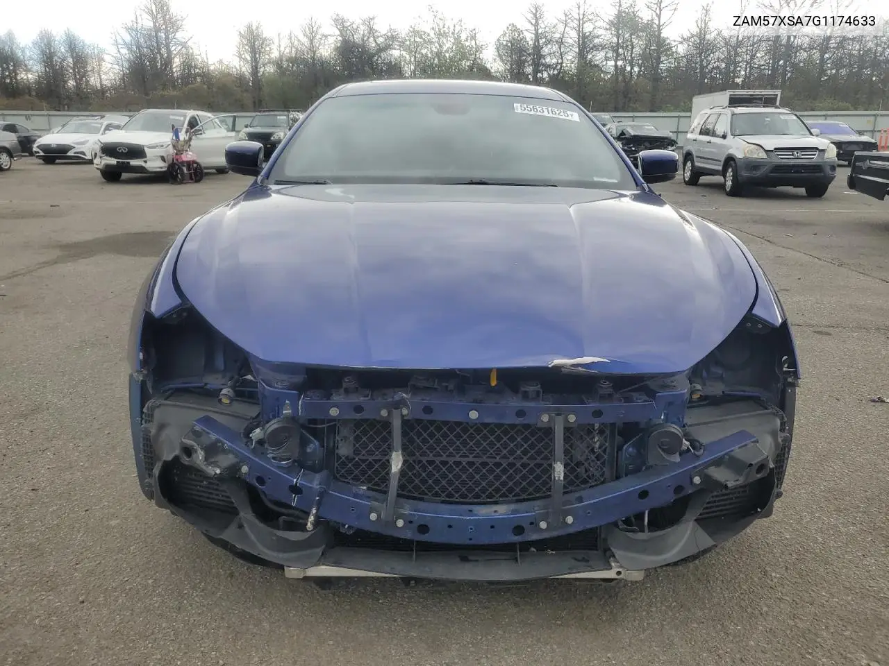 2016 Maserati Ghibli VIN: ZAM57XSA7G1174633 Lot: 55631625