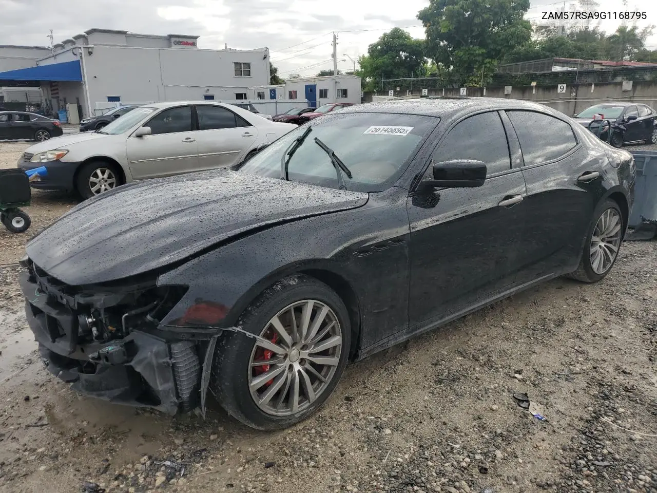 2016 Maserati Ghibli S VIN: ZAM57RSA9G1168795 Lot: 56145895