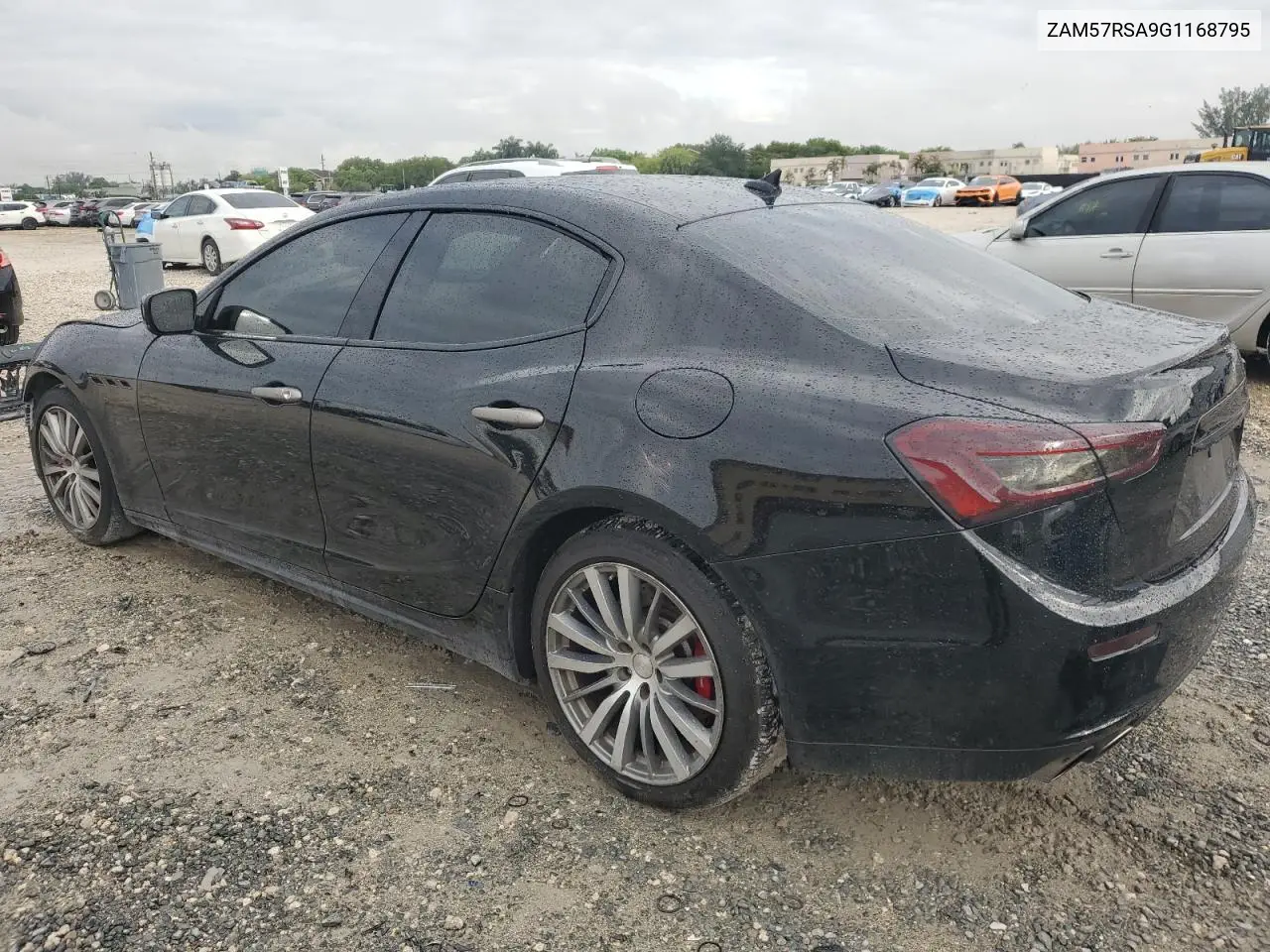 2016 Maserati Ghibli S VIN: ZAM57RSA9G1168795 Lot: 56145895