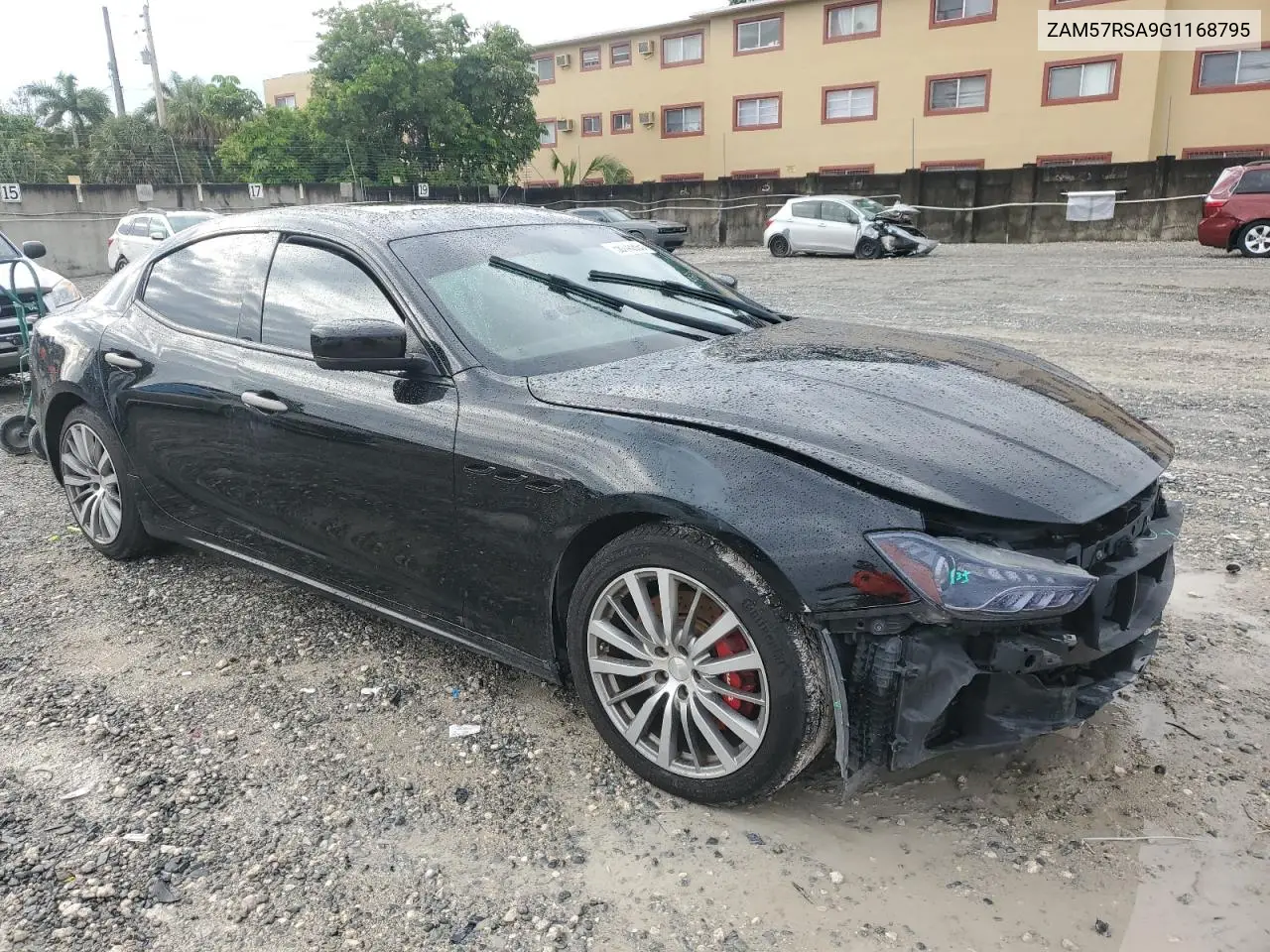 2016 Maserati Ghibli S VIN: ZAM57RSA9G1168795 Lot: 56145895