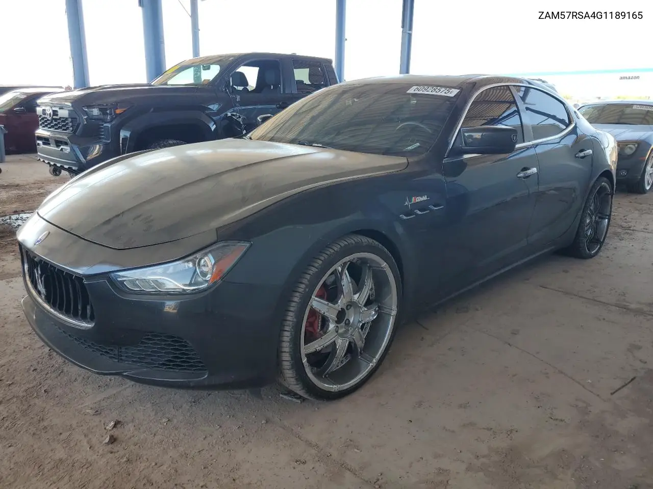 2016 Maserati Ghibli S VIN: ZAM57RSA4G1189165 Lot: 60928575