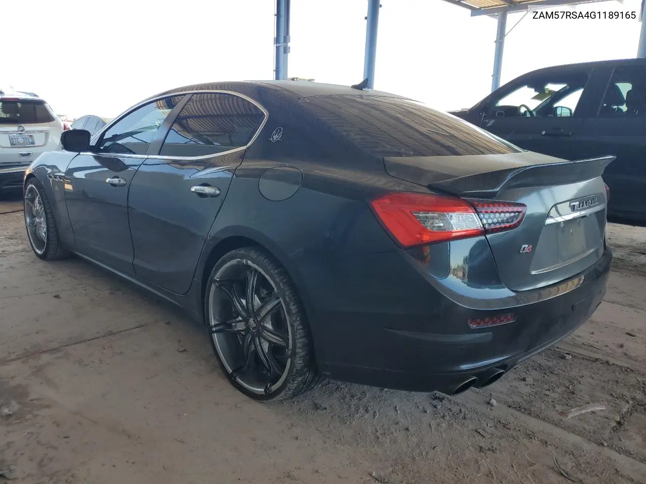 2016 Maserati Ghibli S VIN: ZAM57RSA4G1189165 Lot: 60928575