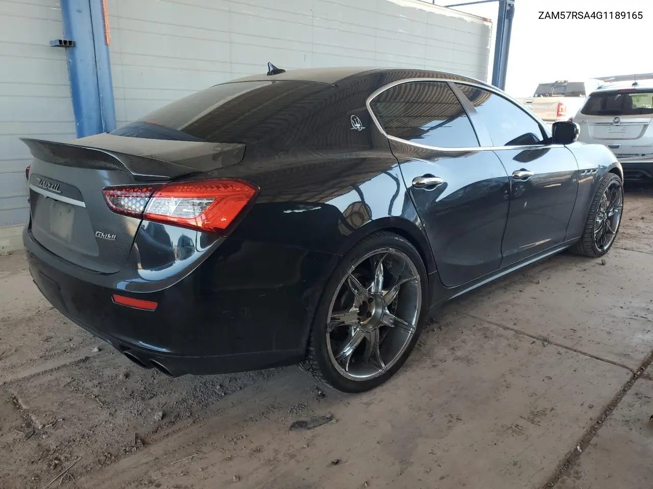 2016 Maserati Ghibli S VIN: ZAM57RSA4G1189165 Lot: 60928575