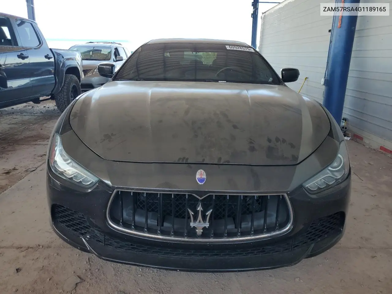 2016 Maserati Ghibli S VIN: ZAM57RSA4G1189165 Lot: 60928575