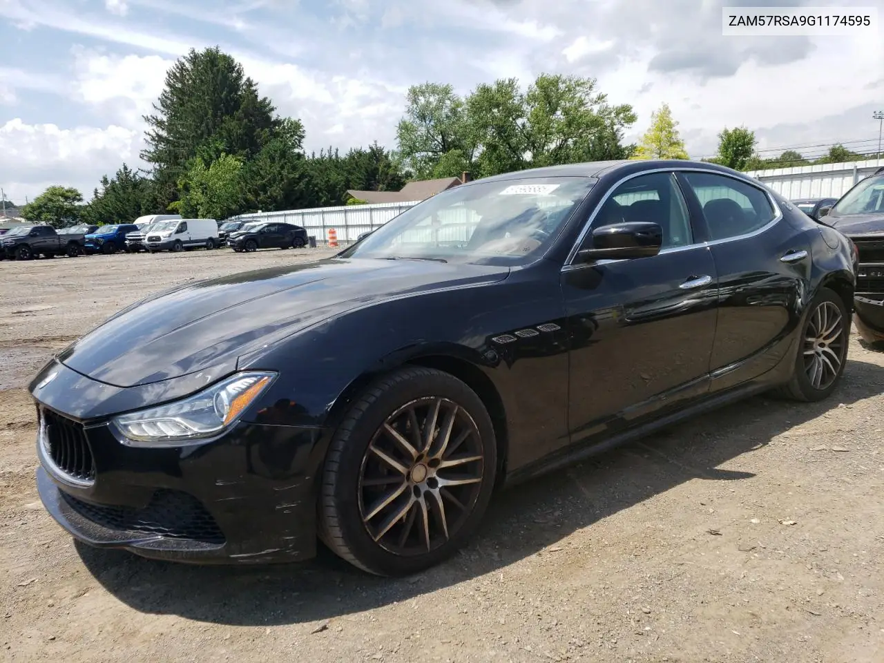 2016 Maserati Ghibli S VIN: ZAM57RSA9G1174595 Lot: 61695885