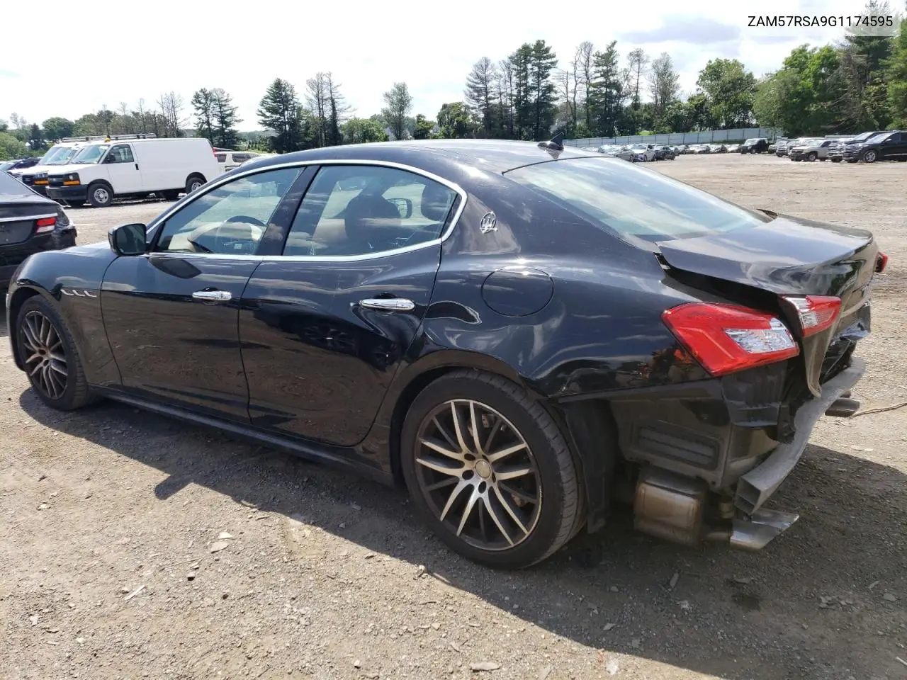 2016 Maserati Ghibli S VIN: ZAM57RSA9G1174595 Lot: 61695885