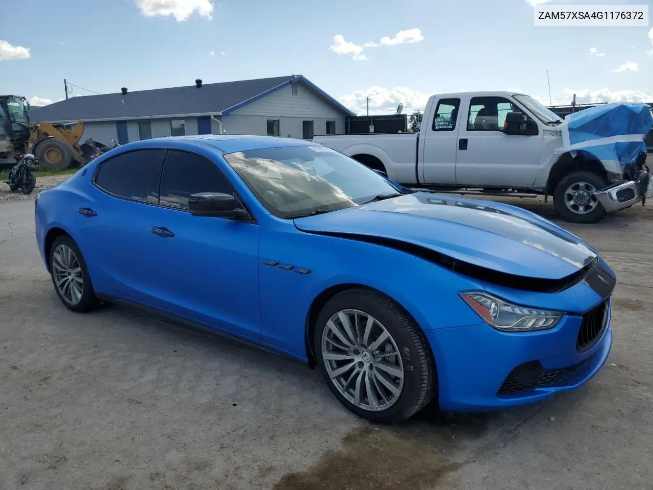 2016 Maserati Ghibli VIN: ZAM57XSA4G1176372 Lot: 61860145