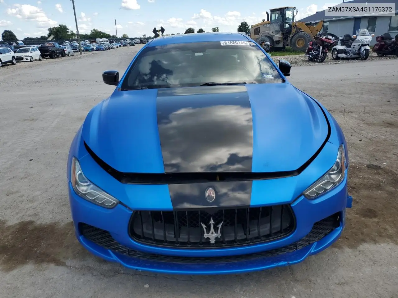 2016 Maserati Ghibli VIN: ZAM57XSA4G1176372 Lot: 61860145