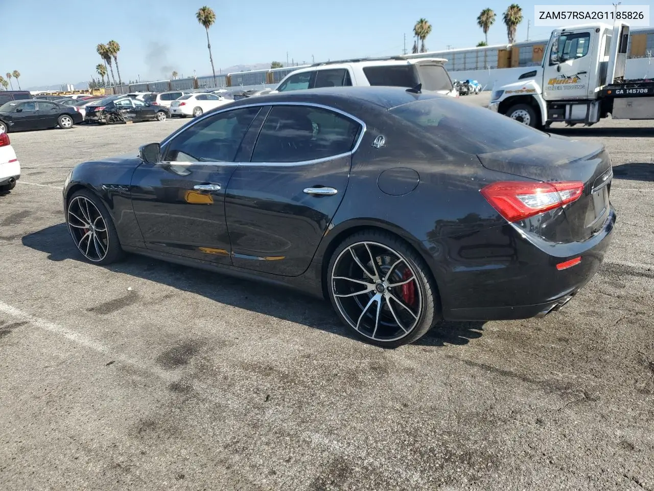 2016 Maserati Ghibli S VIN: ZAM57RSA2G1185826 Lot: 63196935