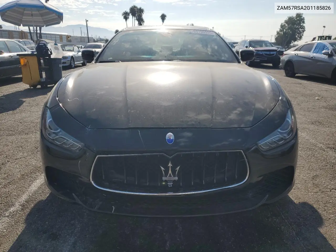 2016 Maserati Ghibli S VIN: ZAM57RSA2G1185826 Lot: 63196935