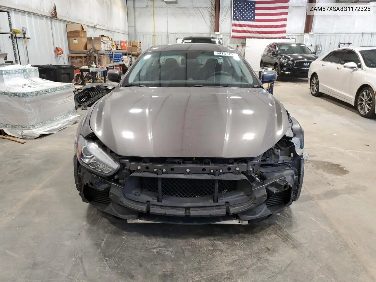 2016 Maserati Ghibli VIN: ZAM57XSA8G1172325 Lot: 64737155