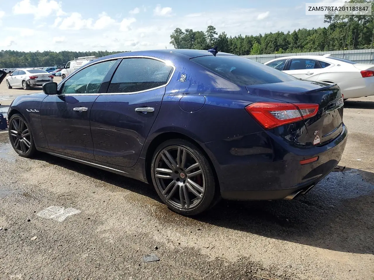 2016 Maserati Ghibli S VIN: ZAM57RTA2G1183847 Lot: 65139935