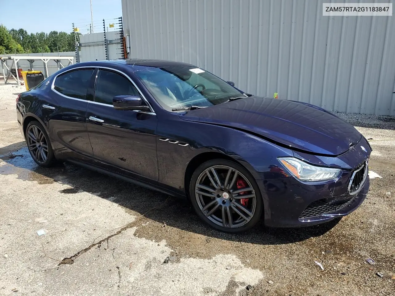 2016 Maserati Ghibli S VIN: ZAM57RTA2G1183847 Lot: 65139935