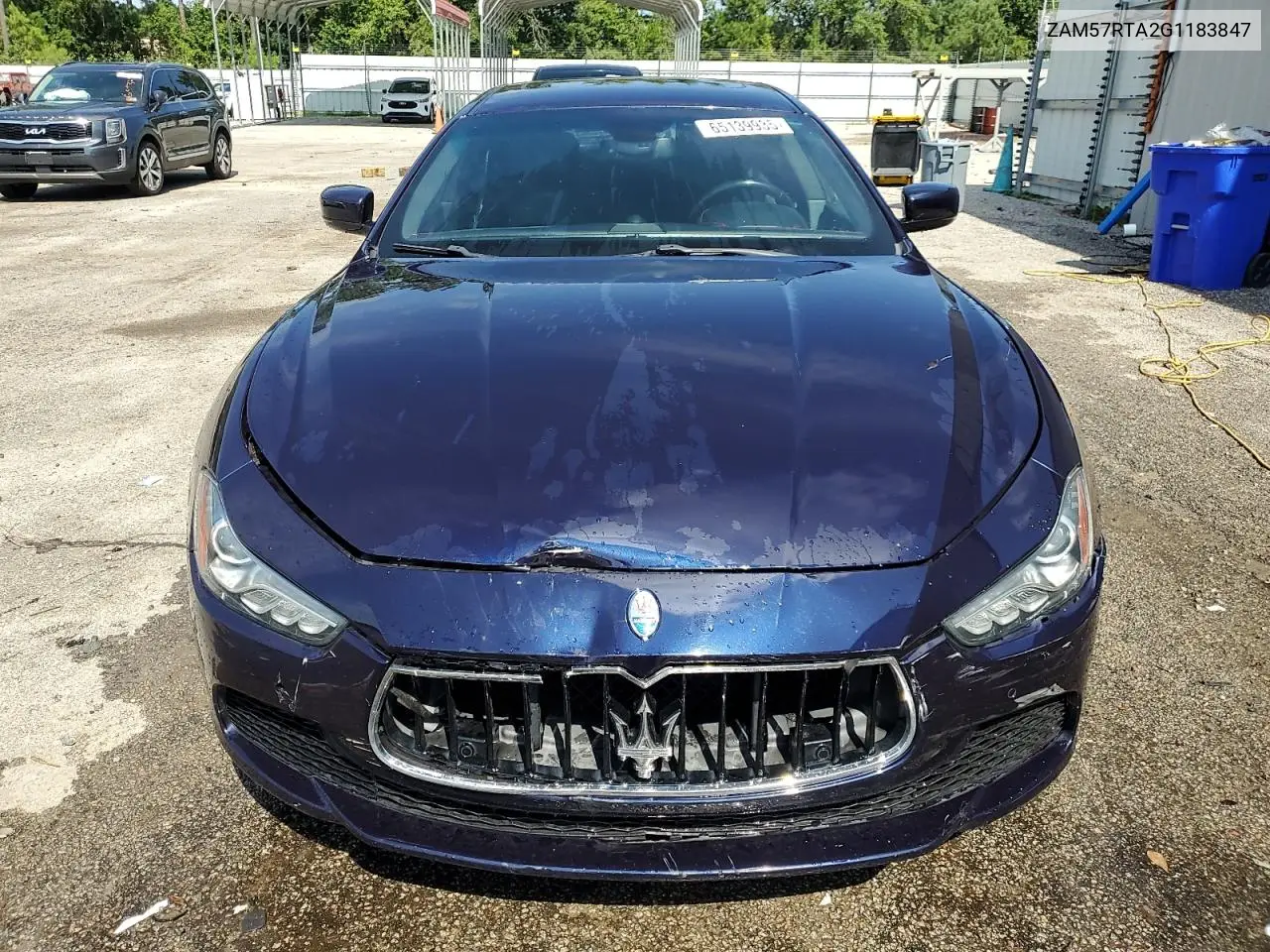 2016 Maserati Ghibli S VIN: ZAM57RTA2G1183847 Lot: 65139935