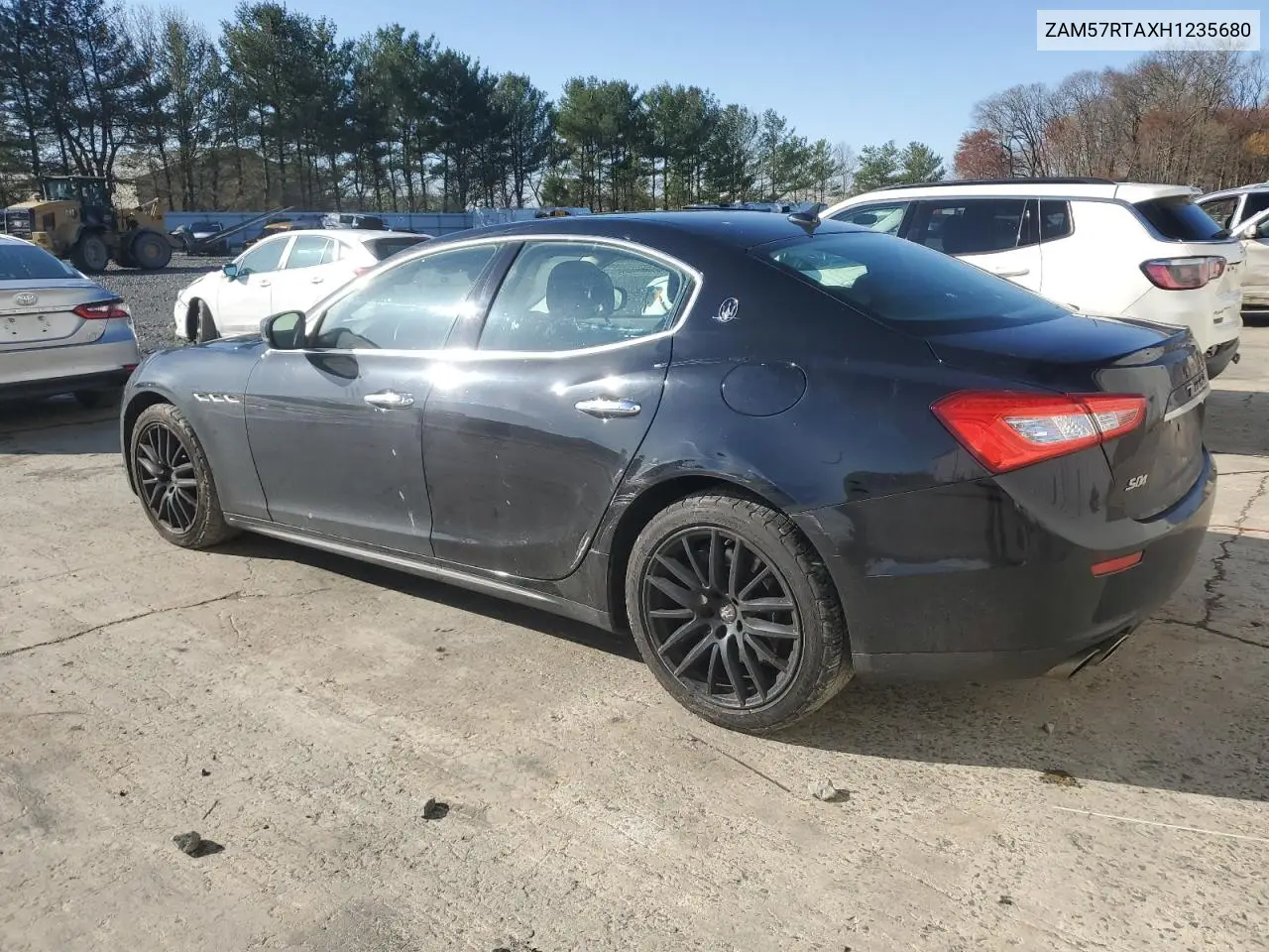 2017 Maserati Ghibli S VIN: ZAM57RTAXH1235680 Lot: 51600595
