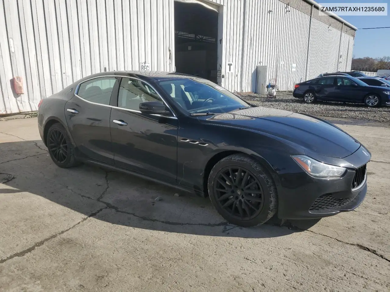 2017 Maserati Ghibli S VIN: ZAM57RTAXH1235680 Lot: 51600595