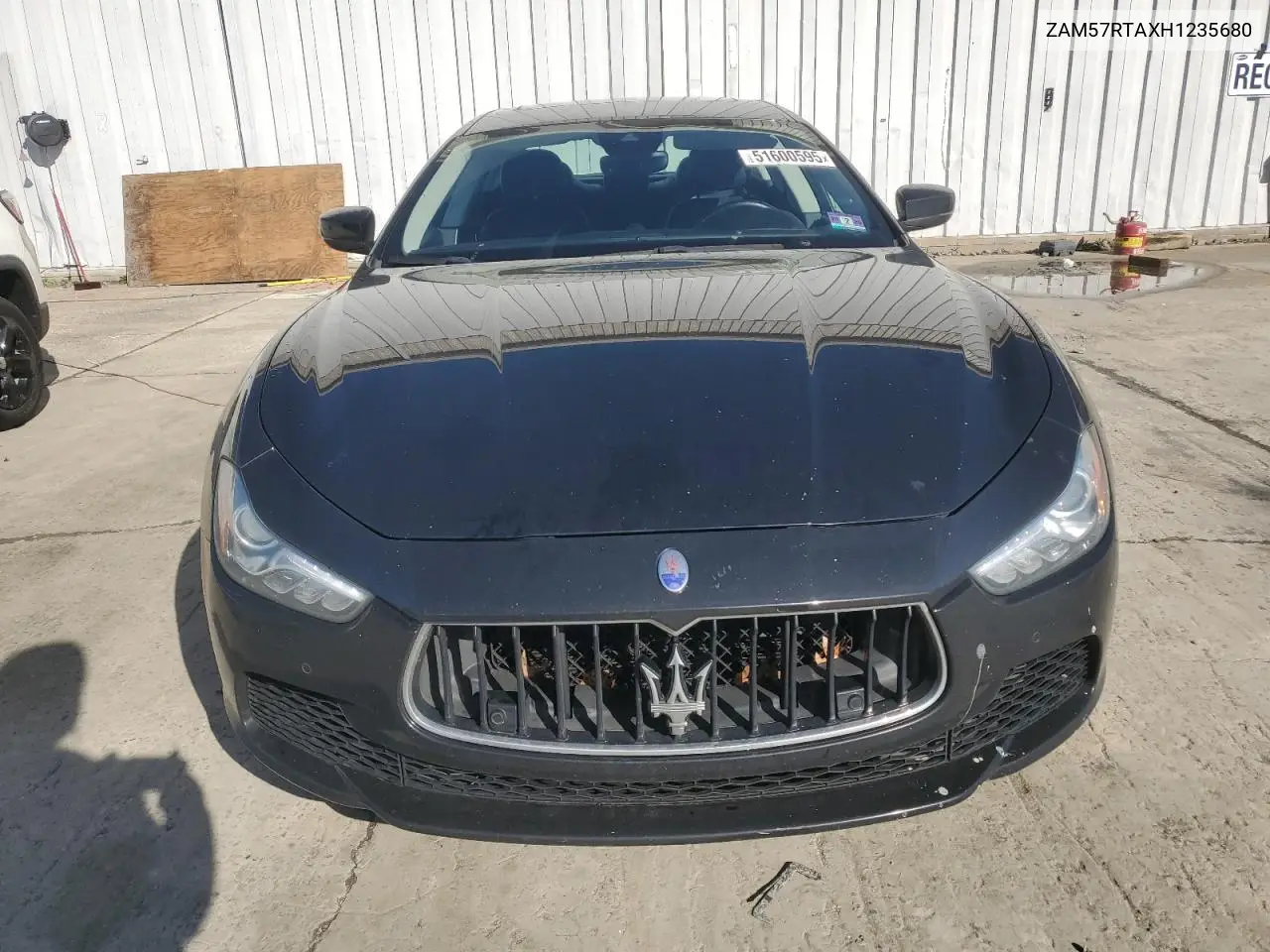 2017 Maserati Ghibli S VIN: ZAM57RTAXH1235680 Lot: 51600595
