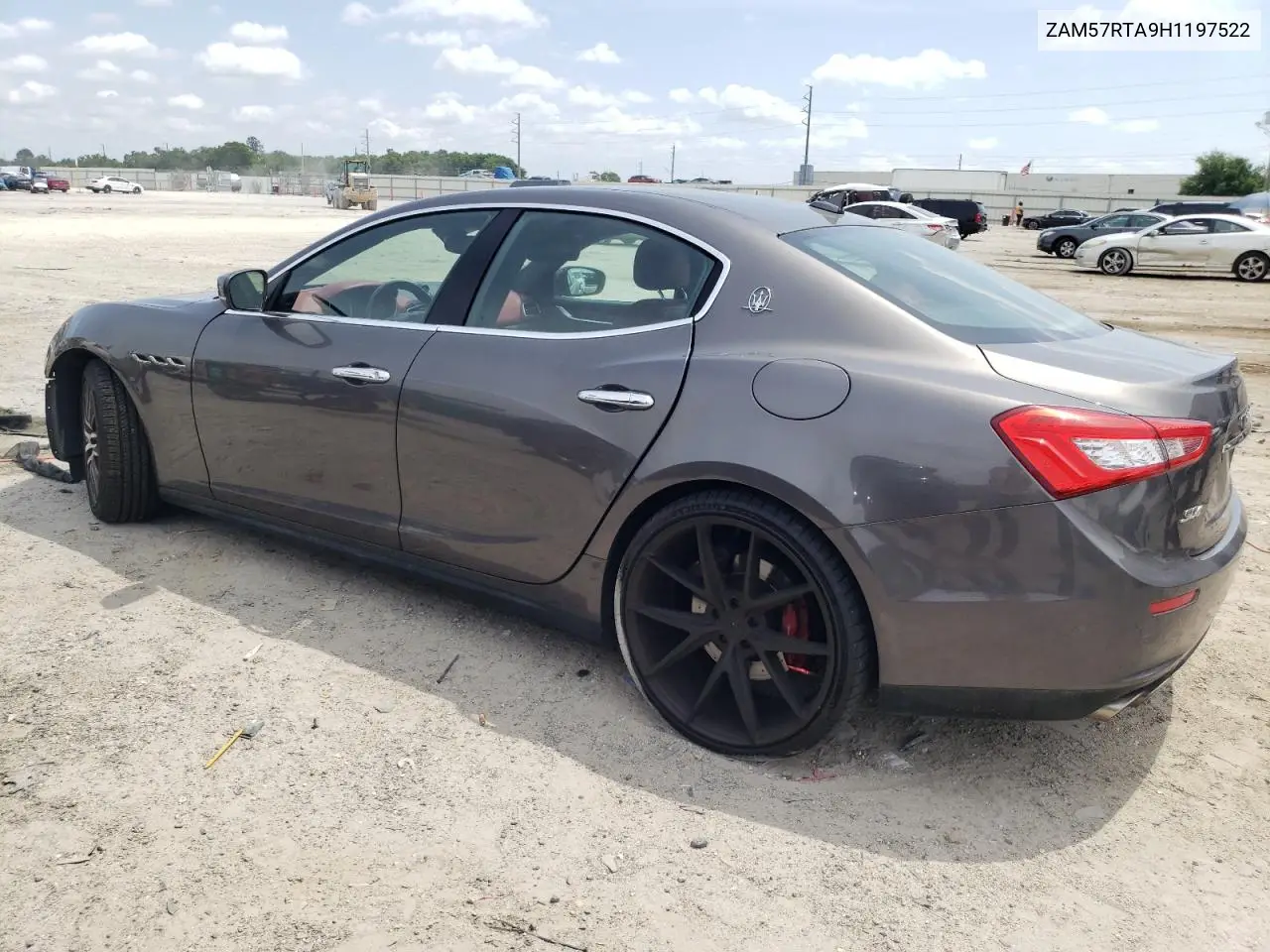 2017 Maserati Ghibli S VIN: ZAM57RTA9H1197522 Lot: 55100865