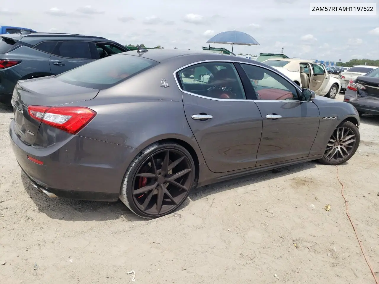 2017 Maserati Ghibli S VIN: ZAM57RTA9H1197522 Lot: 55100865