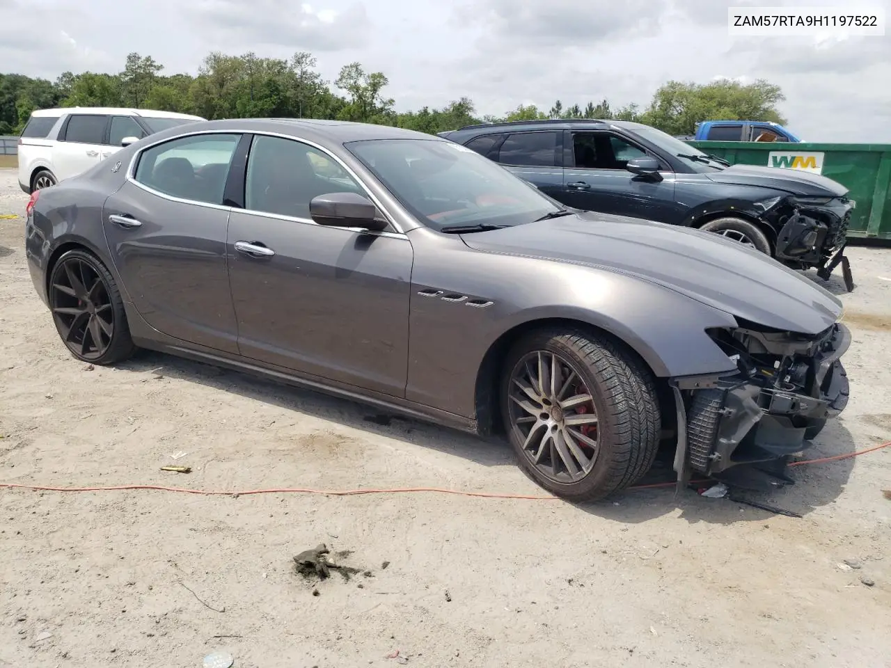 2017 Maserati Ghibli S VIN: ZAM57RTA9H1197522 Lot: 55100865