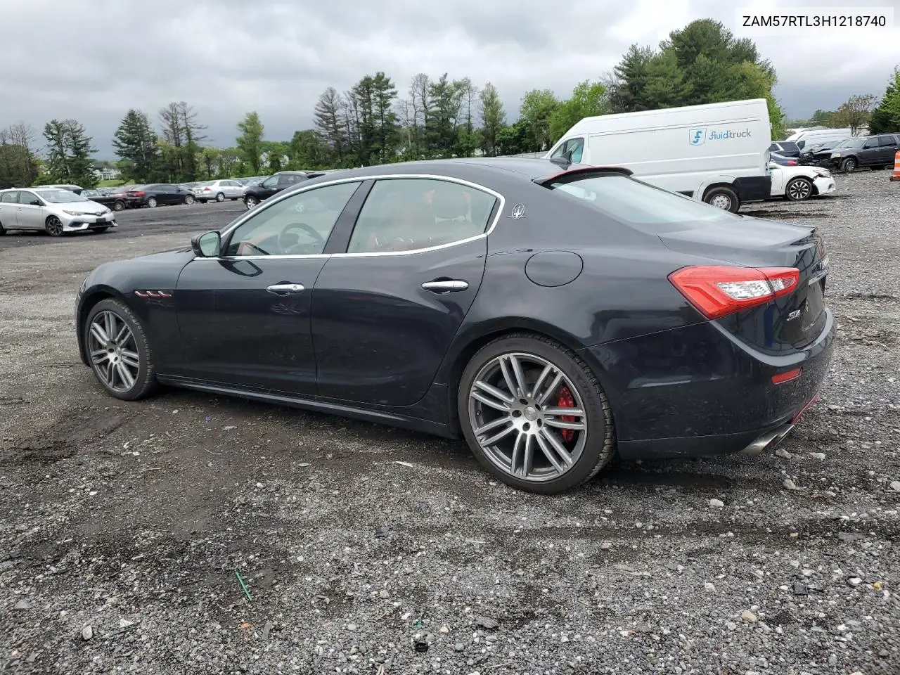 2017 Maserati Ghibli S VIN: ZAM57RTL3H1218740 Lot: 55562515