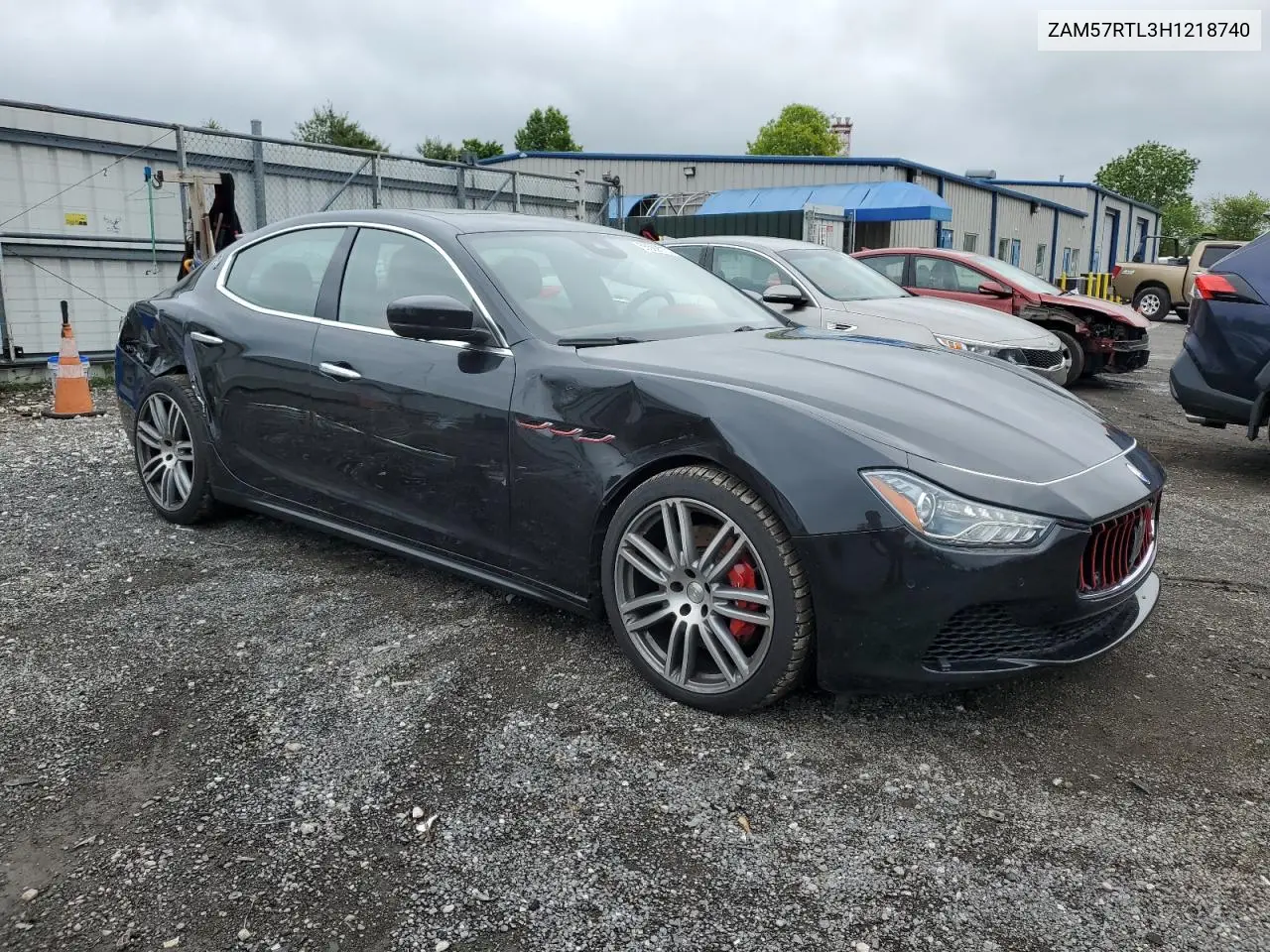 2017 Maserati Ghibli S VIN: ZAM57RTL3H1218740 Lot: 55562515