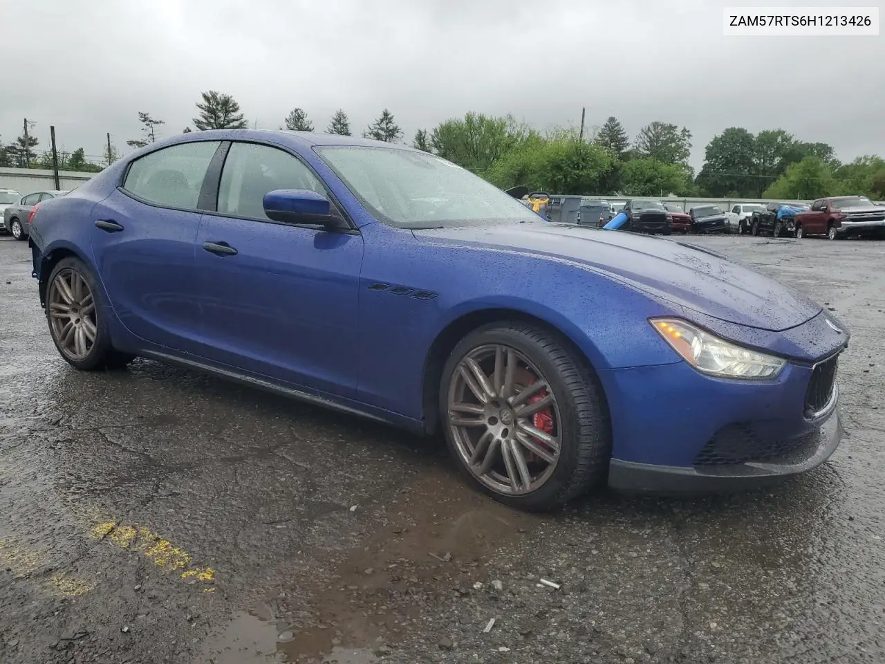 2017 Maserati Ghibli S VIN: ZAM57RTS6H1213426 Lot: 55841795