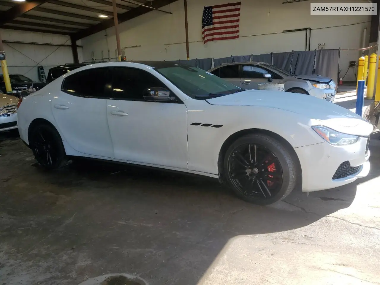 2017 Maserati Ghibli S VIN: ZAM57RTAXH1221570 Lot: 56003065