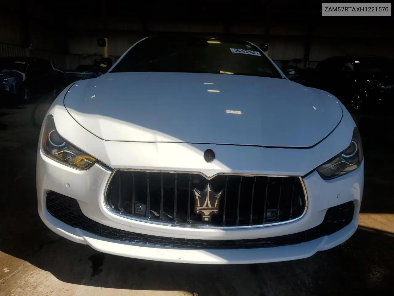 2017 Maserati Ghibli S VIN: ZAM57RTAXH1221570 Lot: 56003065