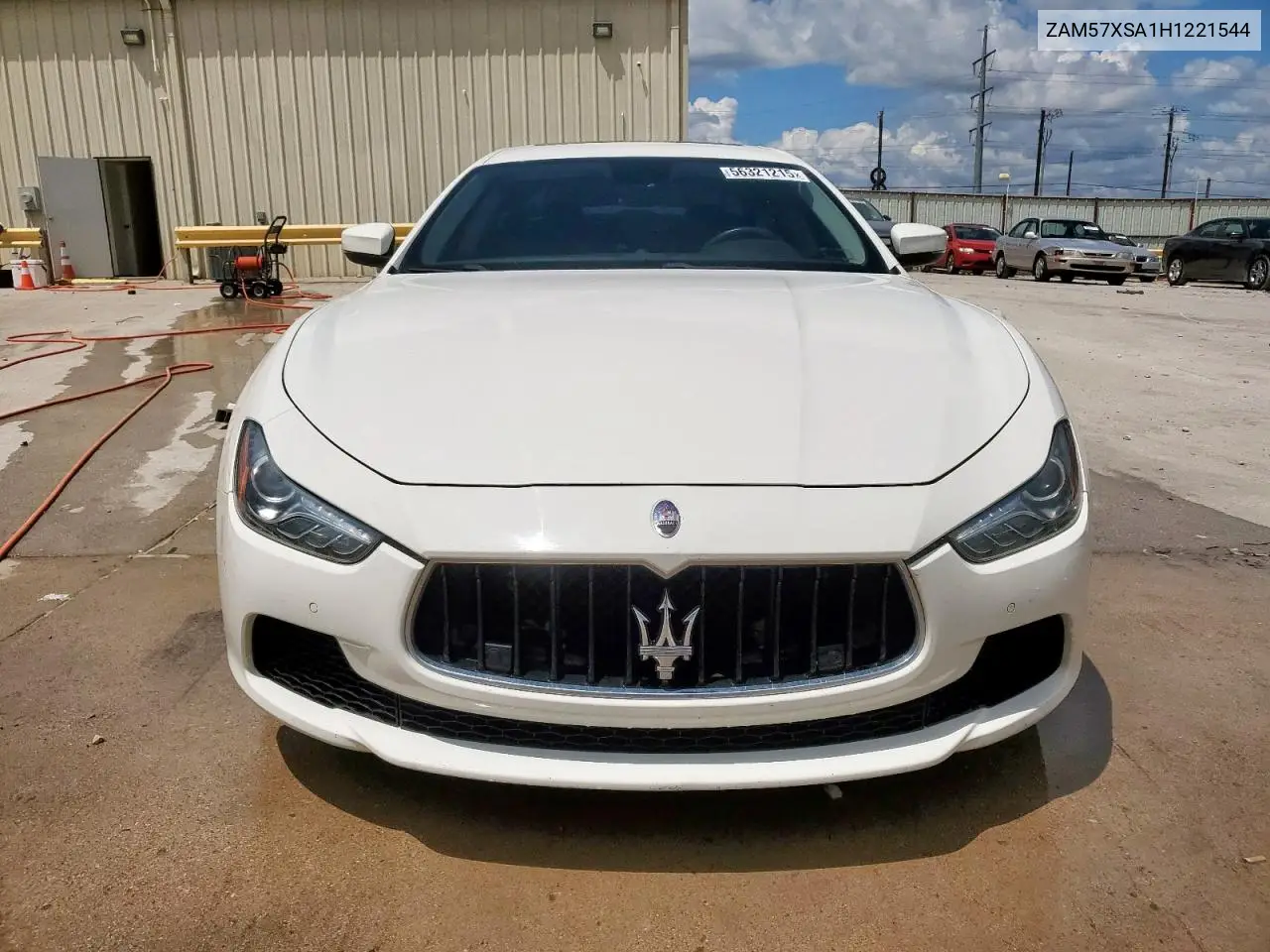 2017 Maserati Ghibli VIN: ZAM57XSA1H1221544 Lot: 56321215
