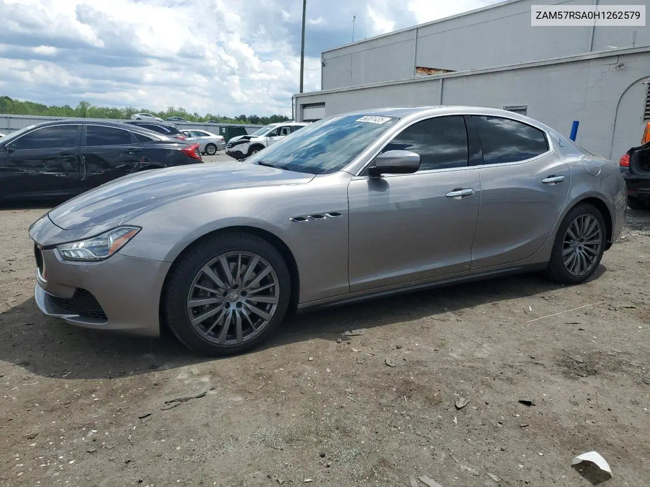 2017 Maserati Ghibli S VIN: ZAM57RSA0H1262579 Lot: 56361435