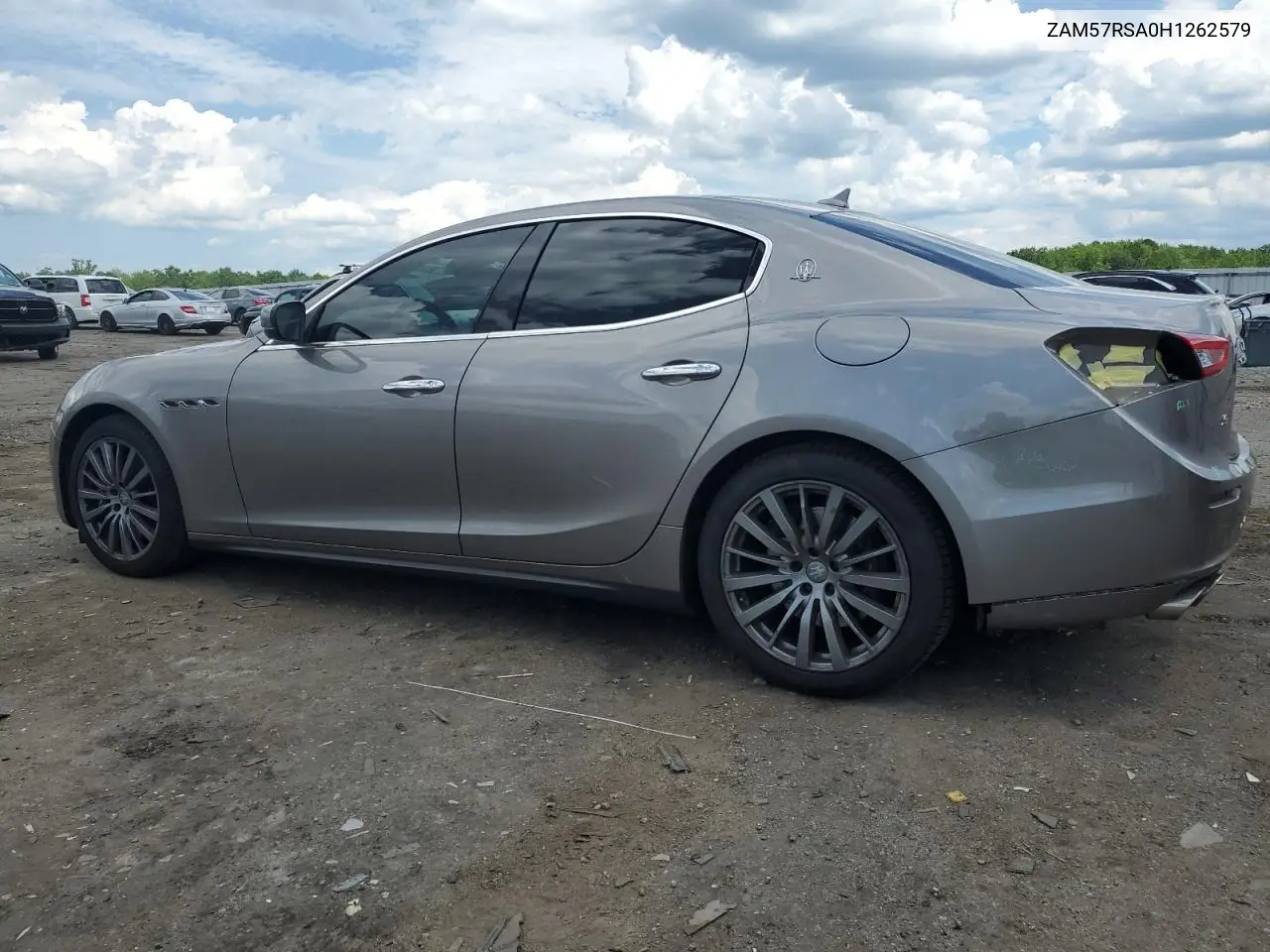 2017 Maserati Ghibli S VIN: ZAM57RSA0H1262579 Lot: 56361435