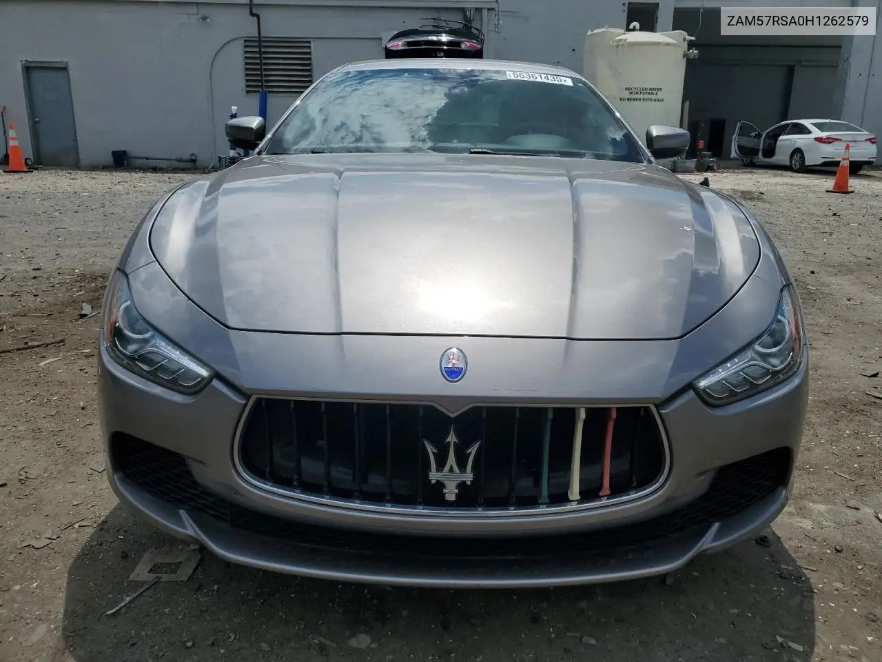 2017 Maserati Ghibli S VIN: ZAM57RSA0H1262579 Lot: 56361435