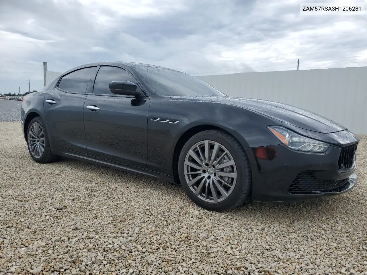 2017 Maserati Ghibli S VIN: ZAM57RSA3H1206281 Lot: 56658025