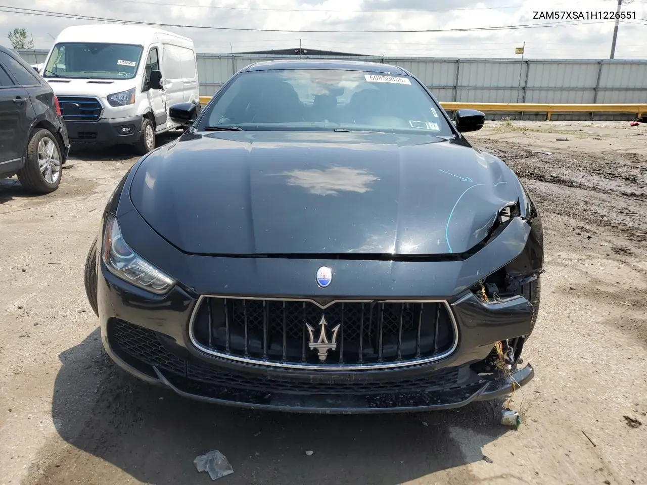 2017 Maserati Ghibli VIN: ZAM57XSA1H1226551 Lot: 60850035