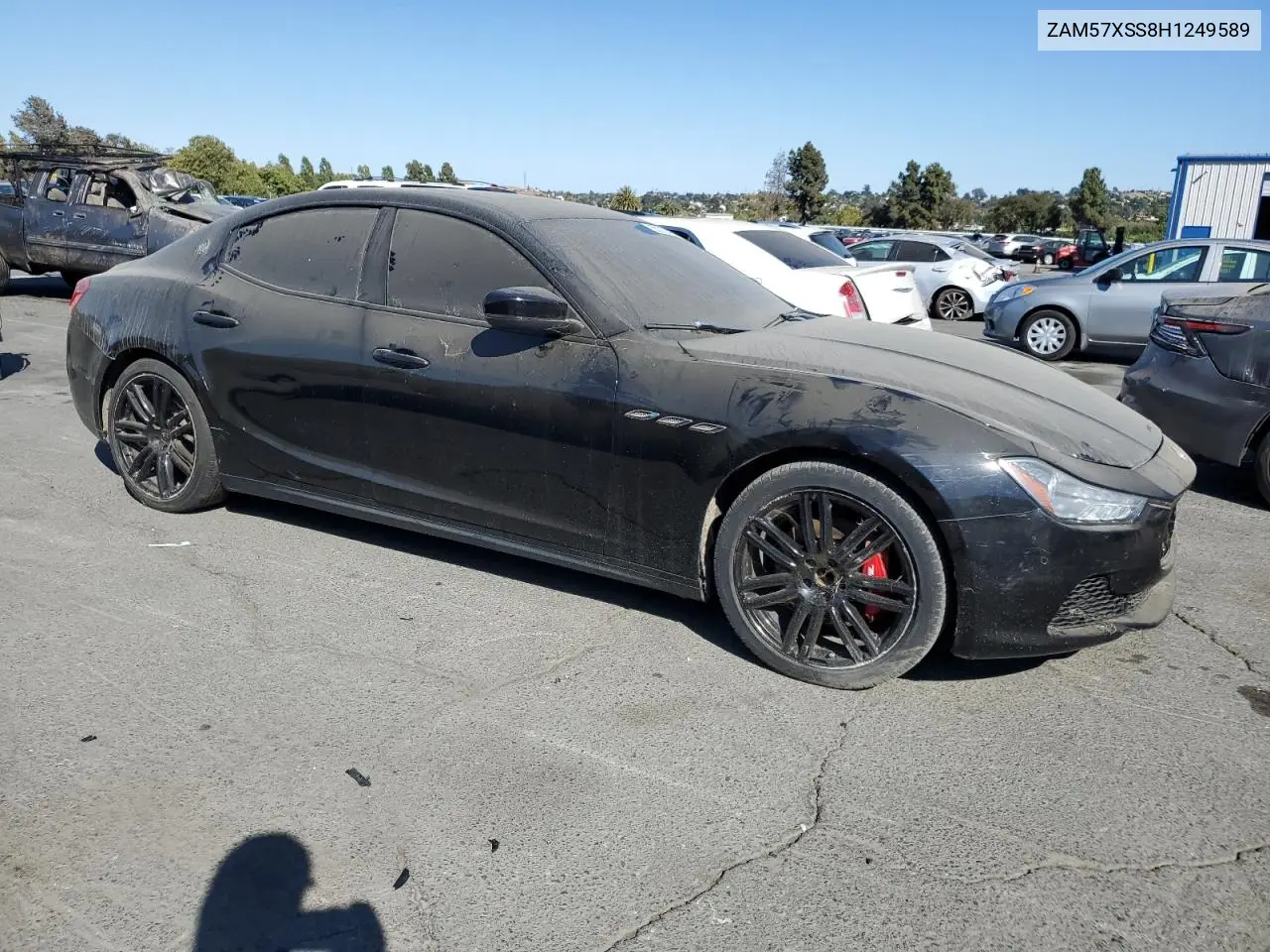 2017 Maserati Ghibli Sport VIN: ZAM57XSS8H1249589 Lot: 63212895