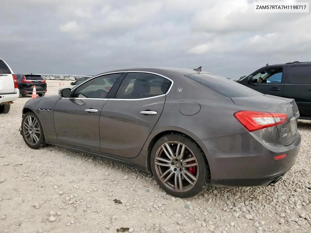 2017 Maserati Ghibli S VIN: ZAM57RTA7H1198717 Lot: 63491155