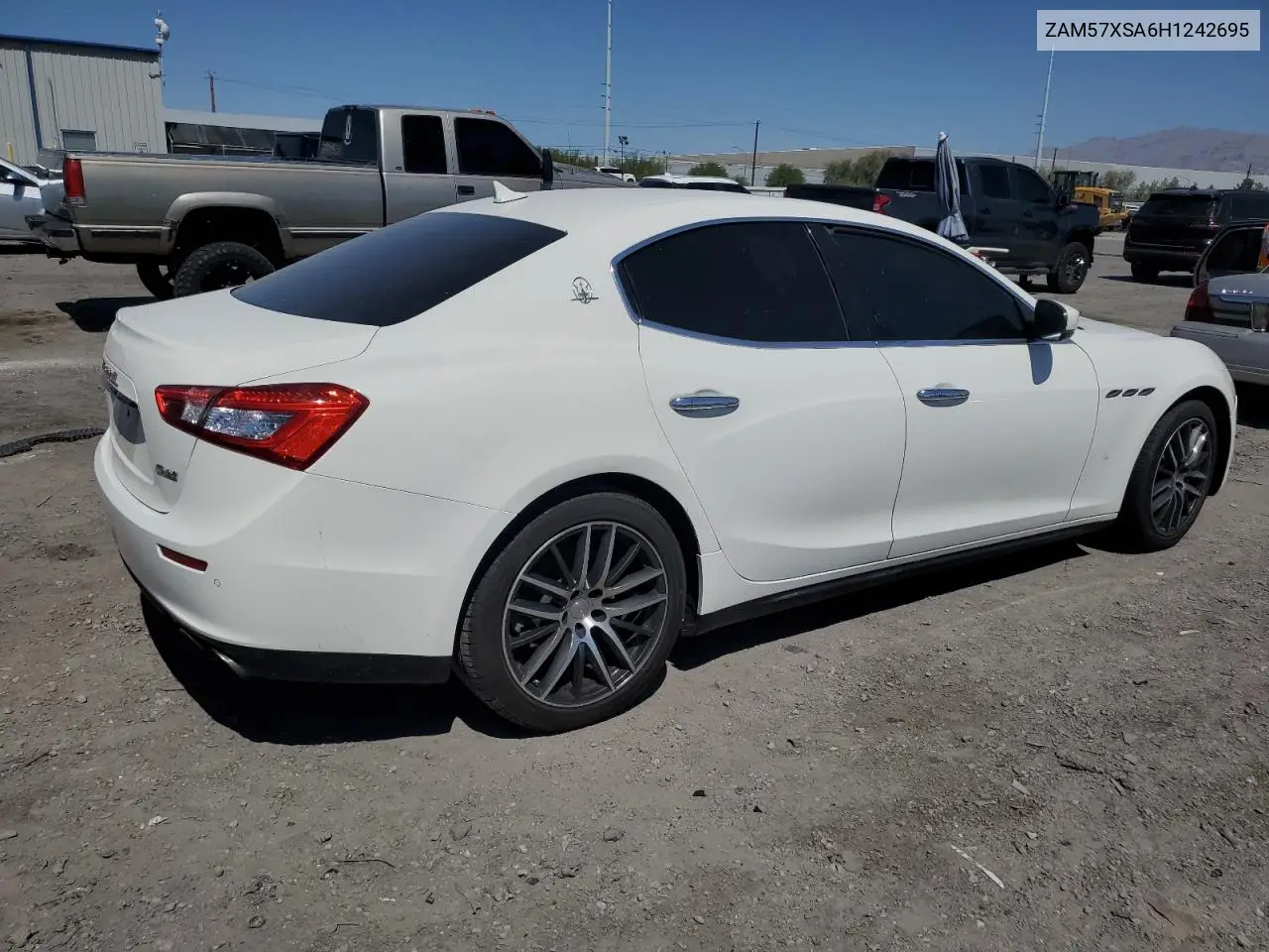 2017 Maserati Ghibli VIN: ZAM57XSA6H1242695 Lot: 65656335
