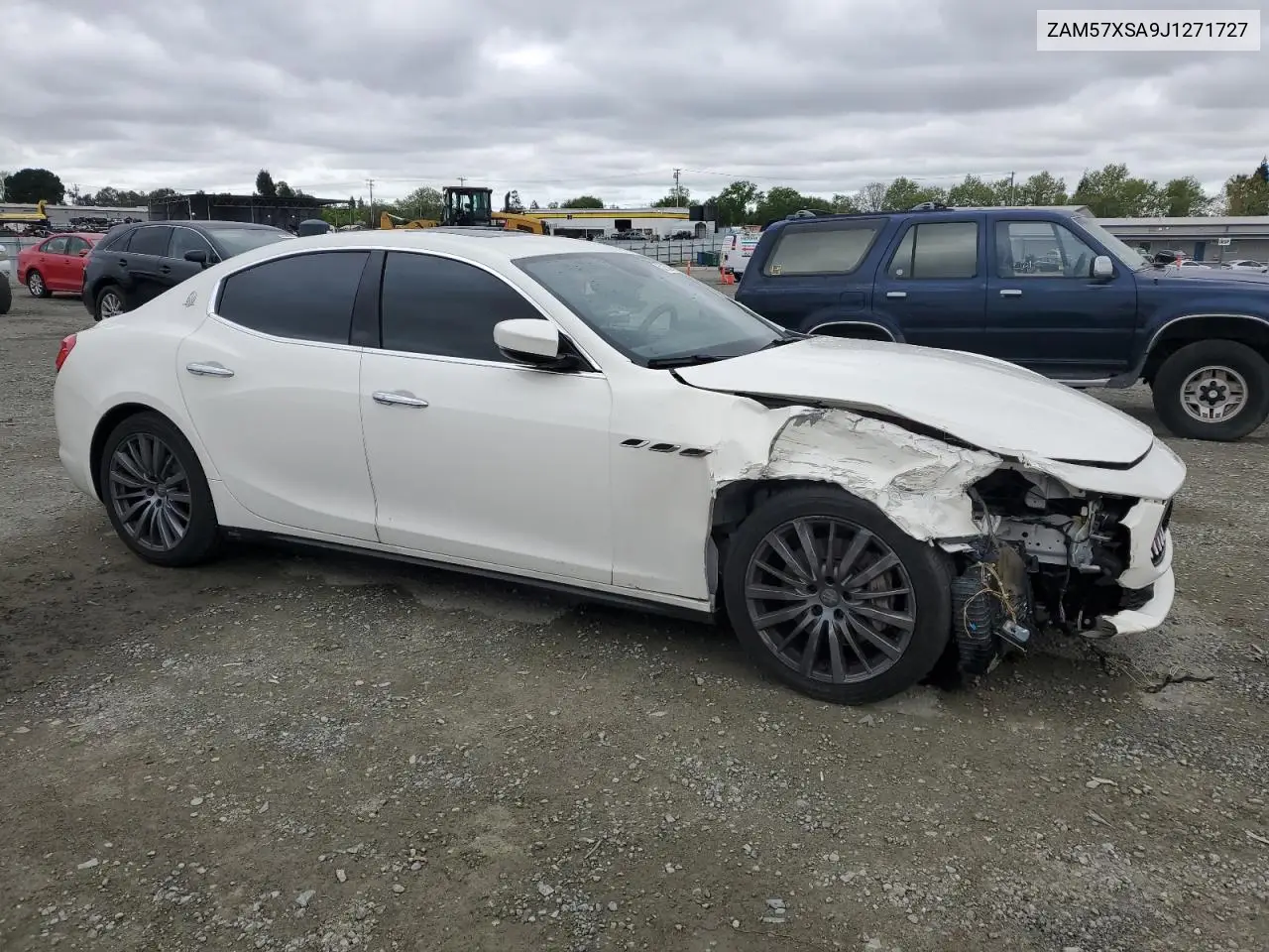 2018 Maserati Ghibli VIN: ZAM57XSA9J1271727 Lot: 52155305
