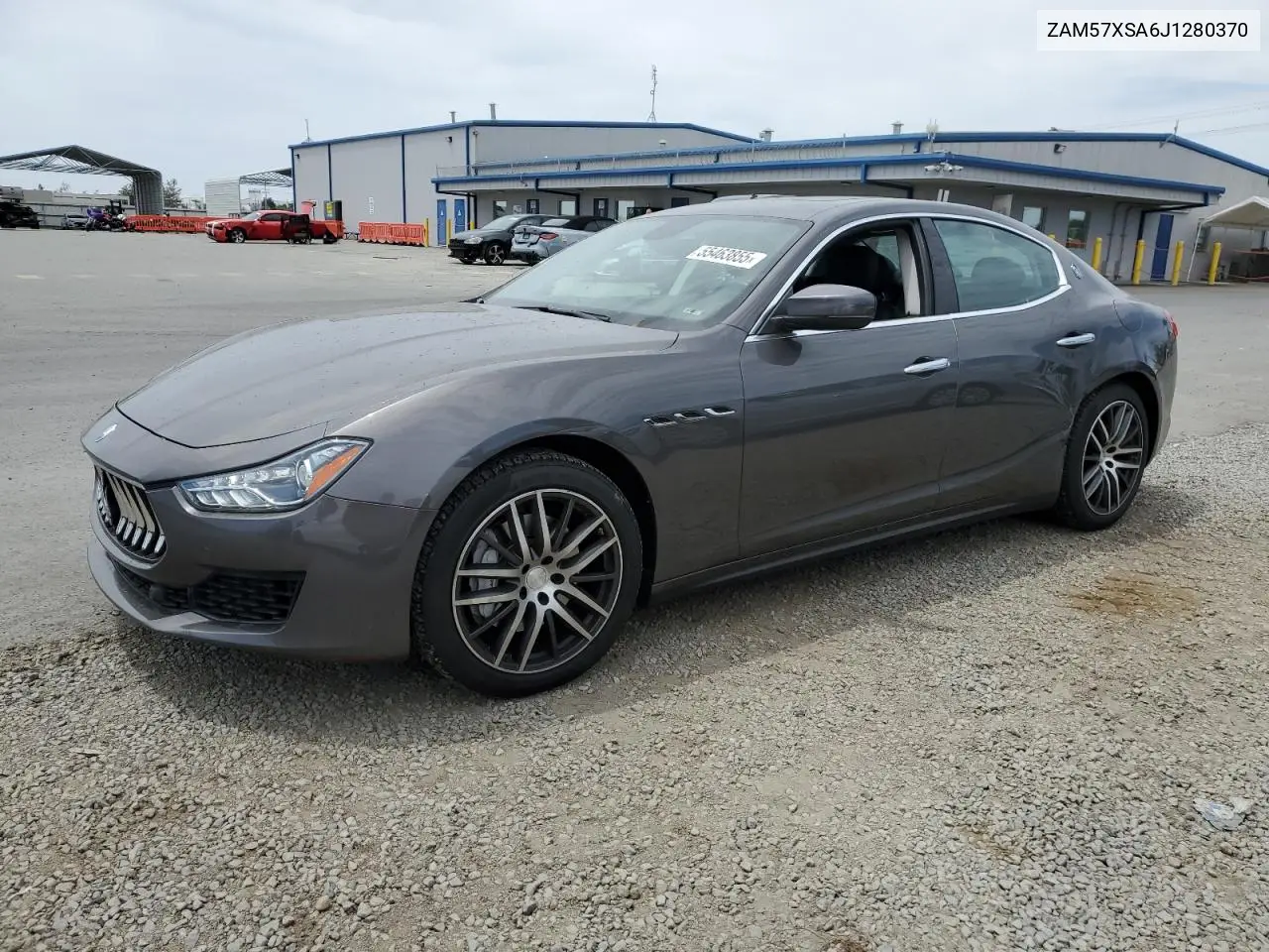 2018 Maserati Ghibli VIN: ZAM57XSA6J1280370 Lot: 55463855