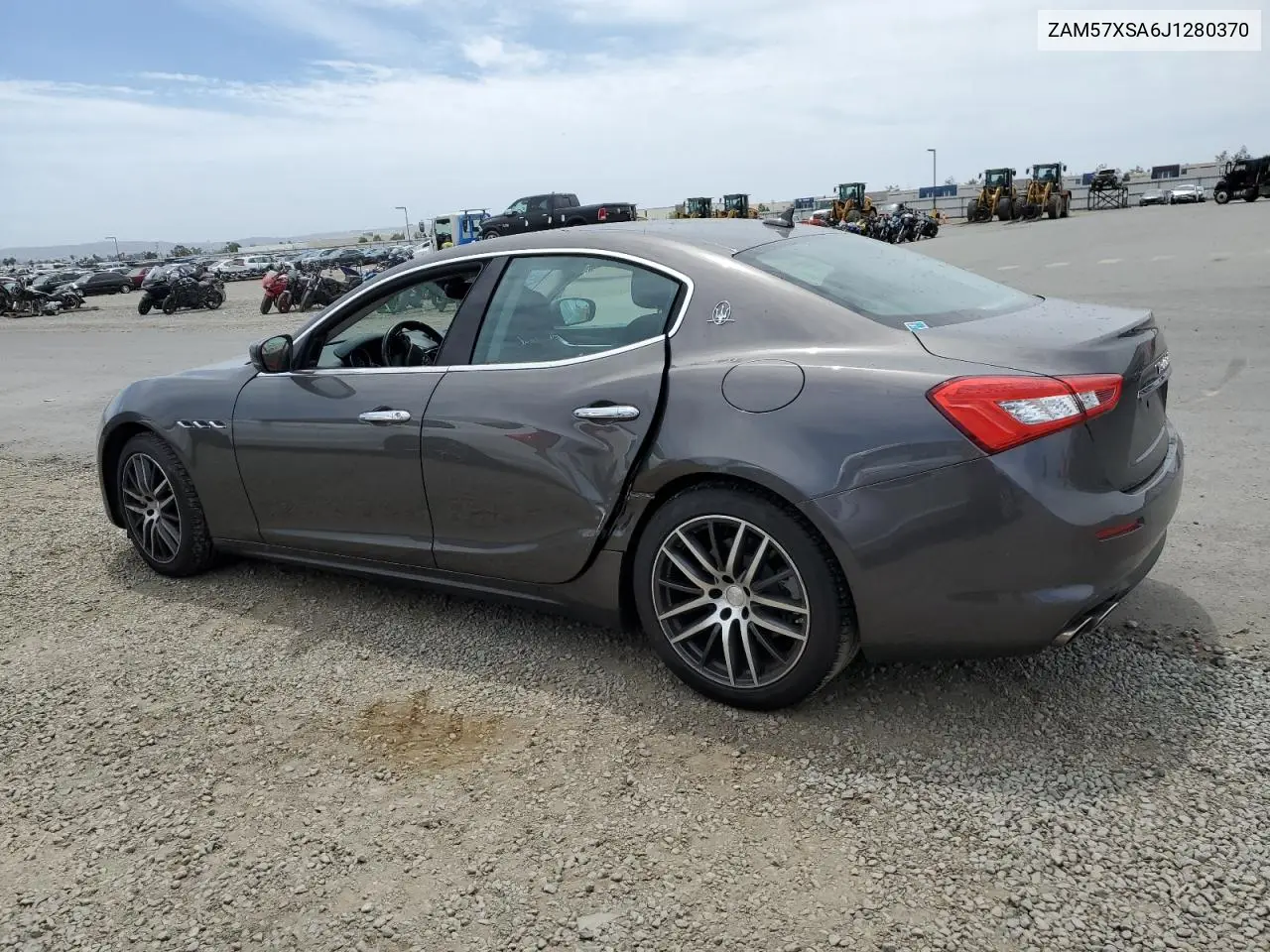 2018 Maserati Ghibli VIN: ZAM57XSA6J1280370 Lot: 55463855