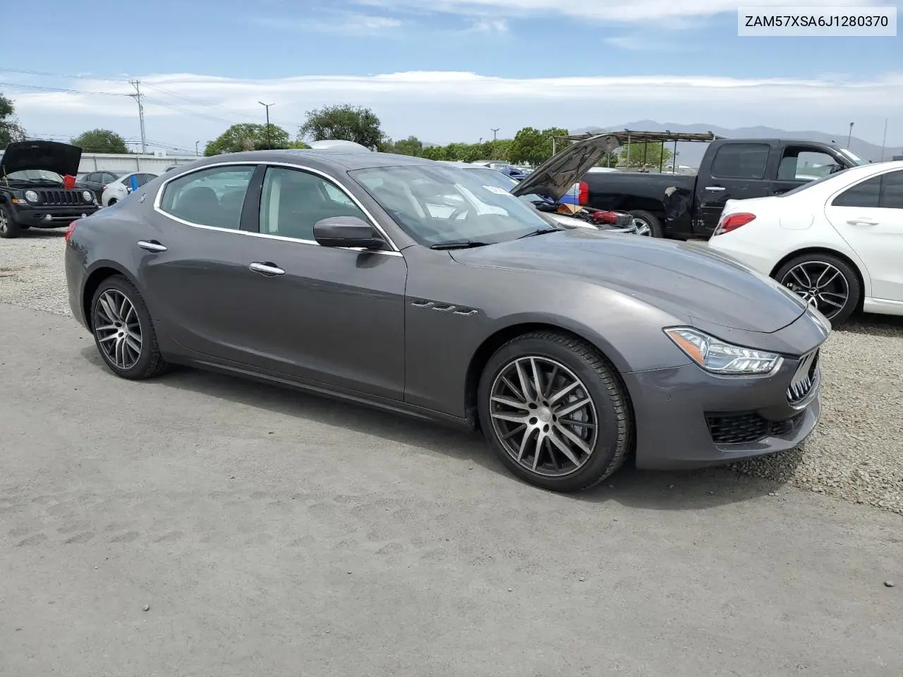 2018 Maserati Ghibli VIN: ZAM57XSA6J1280370 Lot: 55463855