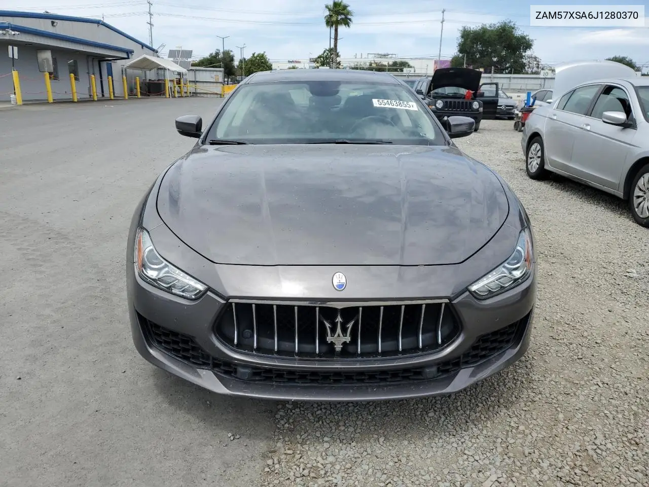 2018 Maserati Ghibli VIN: ZAM57XSA6J1280370 Lot: 55463855