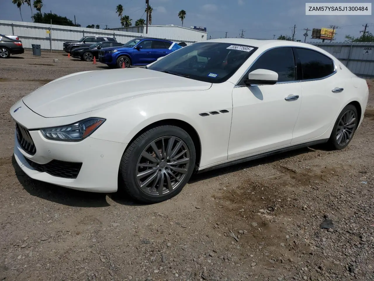 2018 Maserati Ghibli S VIN: ZAM57YSA5J1300484 Lot: 55677585